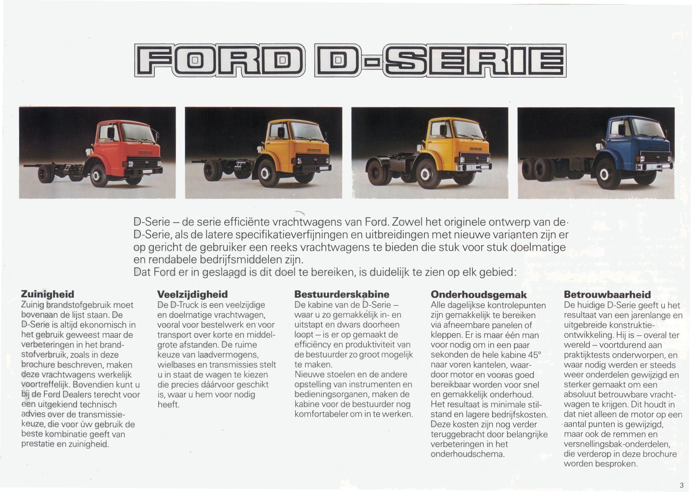 1980 Ford D Series Brochure